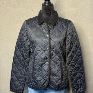 Clover by Bobby Jones Women’s Luxury Quilted Golf Jacket Navy Size L